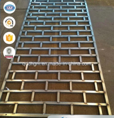 Seguridad moderna valla de hierro forjado galvanizado en caliente antirrobo Winow