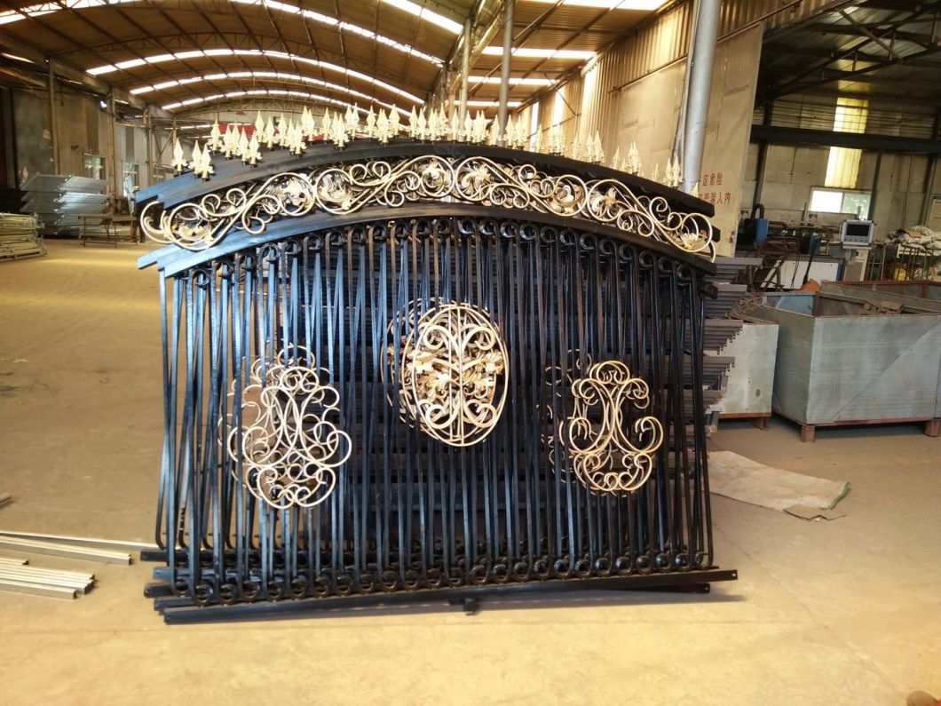 Cercas de aluminio decorativas de dise&ntilde;o simple